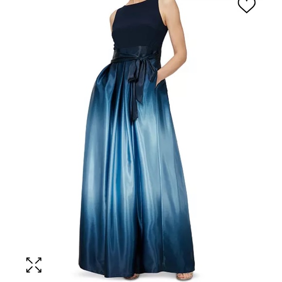 Navy Ombré dress new with tags - Picture 1 of 4